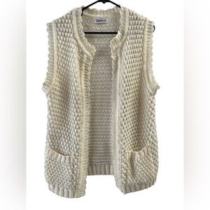 Vintage cottage core knit sweater cardigan